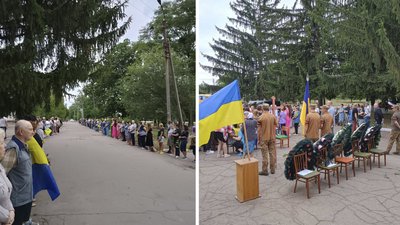 На Кіровоградщині попрощалися з захисниками Олександром Рескаленко і Валерієм Рижуком На Кіровоградщині попрощалися з захисниками Олександром Рескаленко і Валерієм Рижуком