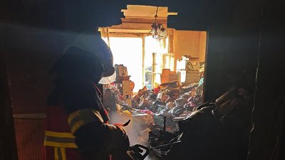 пожежа у Нововолинську