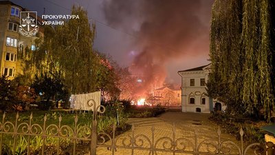 Наслідки російської атаки Києва 23 жовтня