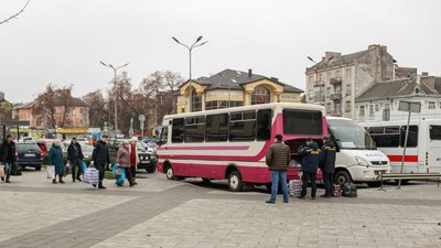 На Тернопільщину прибув потяг із переселенцями з Донецької області
