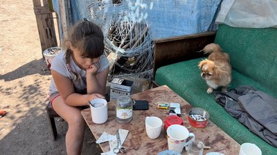 Готують на "буржуйках": жителі прифронтового села на Миколаївщині майже місяць без газу Готують на "буржуйках": жителі прифронтового села на Миколаївщині майже місяць без газу