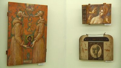 У Житомирі в "Будинку художника" відкрилася перша після карантину виставка