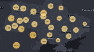 На Вінниччині за добу виявлено 15 випадків COVID-19