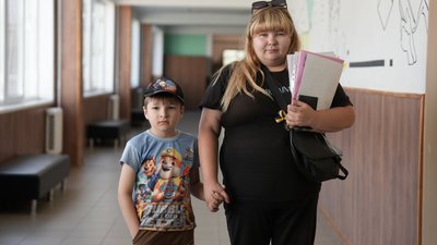 сина військового не беруть до школи, Дніпро