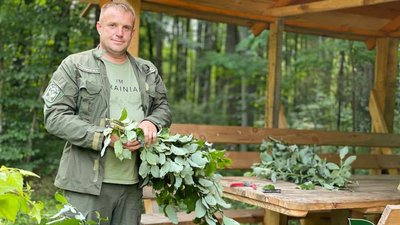 На Хмельниччині лісівники заготовляють кормові віники для тварин На Хмельниччині лісівники заготовляють кормові віники для тварин