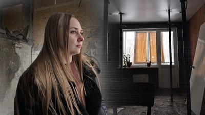 Відеорепортаж з квартири у будинку в Чернігові, куди влучив БпЛА. СУСПІЛЬНЕ | ЛЮДИ