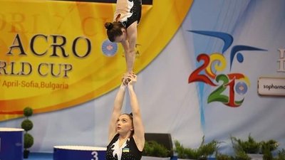 Одеські спортсменки завоювали "бронзу" Кубку світу зі спортивної акробатики Одеські спортсменки завоювали "бронзу" Кубку світу зі спортивної акробатики