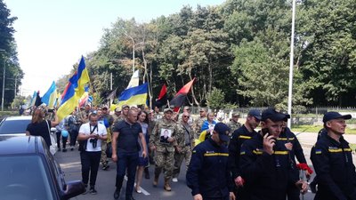 У Вінниці пройшли два Марші захисників України