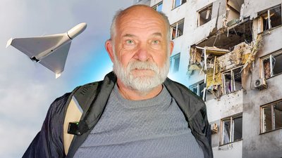 Дрон РФ влучив у багатоповерхівку в Одесі: