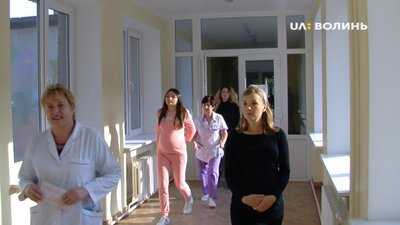 Вперше у Луцькому пологовому будинку відбувся День відкритих дверей