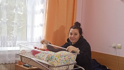 Назвали Олександрою: у Житомирі народилася дівчинка вагою понад п'ять кілограмів Назвали Олександрою: у Житомирі народилася дівчинка вагою понад п'ять кілограмів