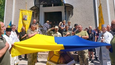 Похорон, Павло Чисняк, ЗСУ, Тернопільщина
