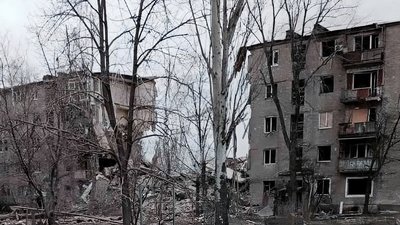 Наслідки обстрілу Костянтинівки 4 березня