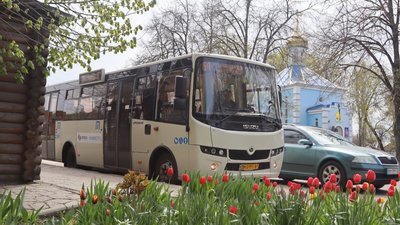 Маршрутка в Охтирці