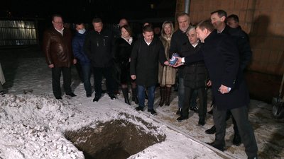 Ляшко у Рівному заклав капсулу під Центр трансплантології. Що і коли мають будувати