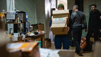 У волонтерському штабі в Шевченківському районі Дніпра закінчуються запаси: що треба та як допомогти