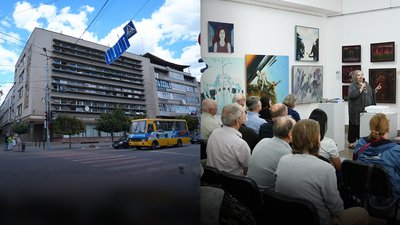 Будинок художника, збори обласної організації НСХУ