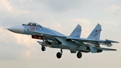 У Чорне море впав російський винищувач Су-27