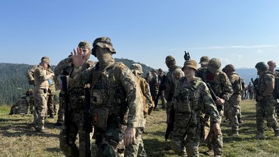 Всеукраїнські навчання з національного спротиву для цивільних провели на Закарпатті
