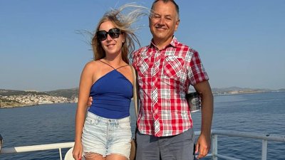 Сергій Гріщенков з дочкою