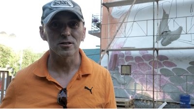 На Тернопільщині у громаді презентували 3D мурал На Тернопільщині у громаді презентували 3D мурал