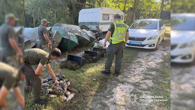 Вилов риби сітками у Київському водосховищі: відкрили кримінальне провадження