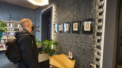 Марафон молодих художників: у Рівному представили "монотипію" Степана Карпюка
