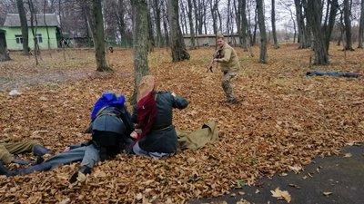 На Тернопільщині відтворили бій УПА з загоном НКВС На Тернопільщині відтворили бій УПА з загоном НКВС