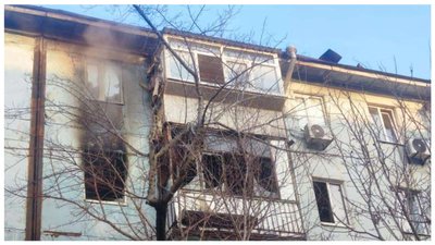 У Запоріжжі сталася пожежа у багатоквартирному будинку: є постраждалі