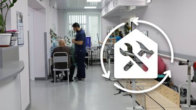 
Ремонт реабілітаційного відділення за 44 мільйони гривень завершили у Чернігові