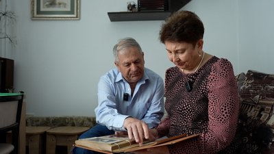 Донька та онука Праведників Народів світу Ірина Хонич (Климчук) з чоловіком