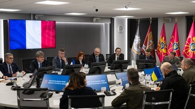 Французька делегація в Києві в грудні 2023 року