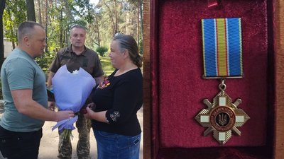 Військовослужбовця з Волині посмертно нагородили орденом "За мужність" Військовослужбовця з Волині посмертно нагородили орденом "За мужність"