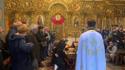 У Києві попрощалися з загиблим бійцем ЗСУ В'ячеславом Наливайком У Києві попрощалися з загиблим бійцем ЗСУ В'ячеславом Наливайком