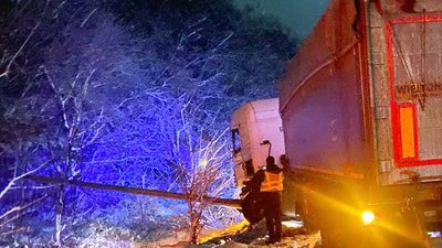 Через ожеледицю на дорогах Житомирської області сталося 12 ДТП