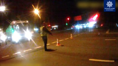 У Сумах внаслідок аварії загинув пішохід (ВІДЕО)