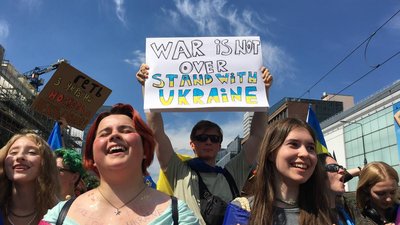 У Варшаві "Київпрайд" проводить "Марш за мир і свободу проти російської агресії"