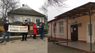 "Діти хочуть вчитися": в Одеській області мітингували проти закриття музичної школи
