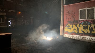 Націоналісти влаштували "Хрестовий похід проти наркопритонів" на Подолі Націоналісти влаштували "Хрестовий похід проти наркопритонів" на Подолі