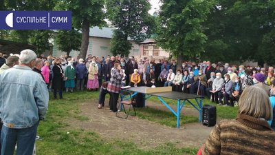 Мешканці Добровільного мікрорайону у Сумах влаштували збори Мешканці Добровільного мікрорайону у Сумах влаштували збори