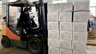 Вінниччина отримала 12 фур гуманітарної допомоги для Пунктів Незламності