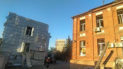 Поліція показала наслідки другого ракетного удару РФ по Харкову 3 липня