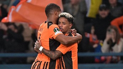 "Шахтар" після виходу у чвертьфінал Ліги конференцій завдяки перемоги над "Лехом" 