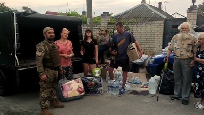 Житомиряни передали 37 тонн допомоги жителям Херсонщини Житомиряни передали 37 тонн допомоги жителям Херсонщини