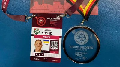 Львів'янин виборов "бронзу" на чемпіонаті Європи з вільної боротьби