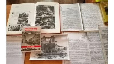 У виставці до Дня визволення України представлено до 30 копій архівних документів