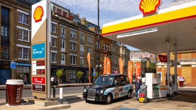 АЗС Shell Plc у Лондоні, Велика Британія