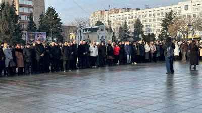 На Черкащині відзначили четверту річницю повномасштабного вторгнення