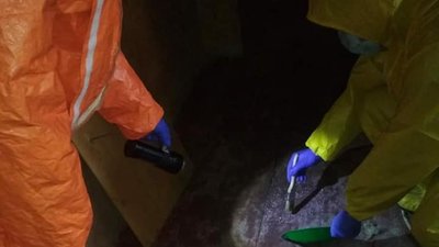 Понад 500 грам ртуті зібрали львівські рятувальники у під’їзді житлового будинку