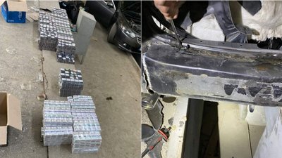 На КПП "Тиса" в українця вилучили авто через спробу контрабанди сигарет